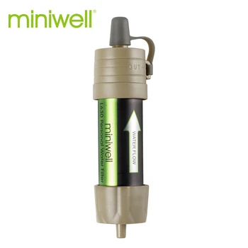 miniwell Açık Spor Kişisel su Filtresi Seyahat ve sırt çantasıyla seyahat İçin iyi