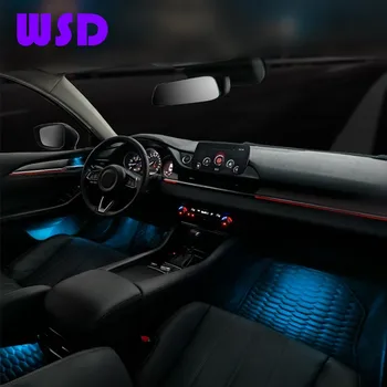 Araba ortam ışığı Mazda 6 için Uygun iç ortam ışığı, iç ışık Trim paneli modifikasyonu orijinal düğme kontrolü