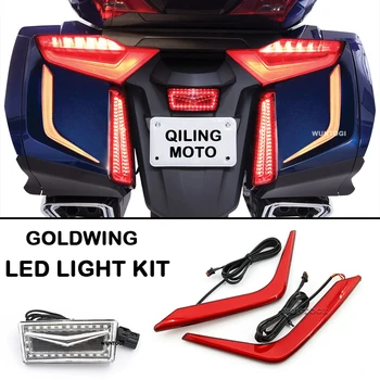 LED ışık Kiti Honda altın kanat GL1800 Goldwing GL 1800 F6B LED dekoratif ışıklar reflektör sinyal ışıkları arka heybe ışık