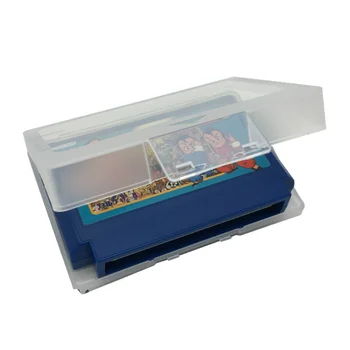 JP versiyonu Şeffaf toplama kutusu şeffaf plastik saklama kabı FC oyun kartuşu klasik oyun kartları