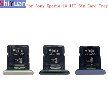 SIM Kart Tepsi Bellek microSD Kart Sony Xperia 10 III SIM Kart Yuvası Tutucu Yedek Parçalar