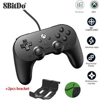 8 Bitdo Pro 2 Kablolu USB Gamepad Denetleyicisi için Xbox Serisi X / Xbox Serisi S / Xbox One İçin Windows10/11