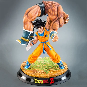 43 cm dragon topu Z HQS Son Goku Ağır Nappa Aksiyon Figürü Anime Sessiz Gazabı Son Goku PVC Koleksiyonu Heykeli Modeli Oyuncak