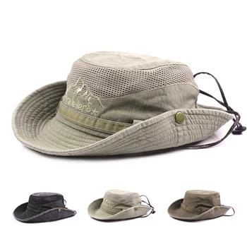 2022 Moda Kova Şapka Adam Balıkçılık Yürüyüş kovboy şapkası Çabuk Kuruyan Kadın Balıkçı Şapka Açık UV Güneş Koruma Nefes Kap