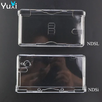 YuXi Sert Kristal Kılıf Temizle Kabuk Kapak Cilt Nintendo DSL DS Lite NDSL DSi NDSi için