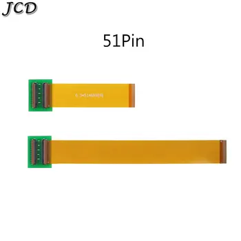 JCD 51 Pin 51Pin 0.3 mm Pitch Uzatma Konnektör Adaptörü uzunluğu 60mm 120mm 6cm 12cm FFC FPC Esnek Düz Kablo
