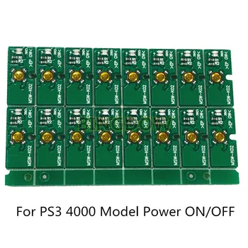 50 adet / grup İçin Yedek PS3 4000 Model CECH 4000 4001 40xx Süper İnce Güç AÇMA / KAPAMA Düğmesi Açık kapalı anahtarlama paneli MSW-K02