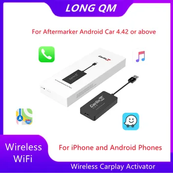 Carlinkit Kablosuz CarPlay Android Otomatik USB Dongle Modifiye Android Ana Araba Multimedya Bluetooth Şarj Cihazı Ayna bağlantı