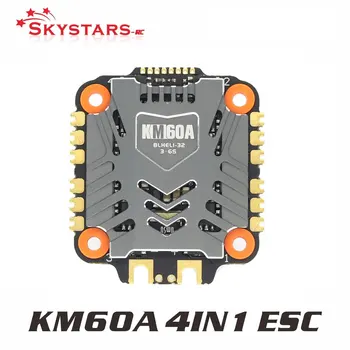 SKYSTARS KM60A 60A 3-6 S 4in1 ESC BLHeli-32 ESC Hız Kontrol Kurulu Dshot600 DShot1200 Lipo FPV için Yarış Quadcopter