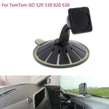 Araba Vantuz Dağı GPS Desteği Araç telefon tutucu Vantuz Tutucu TomTom GO 520 530 620 630 için Siyah Cep telefon tutucu