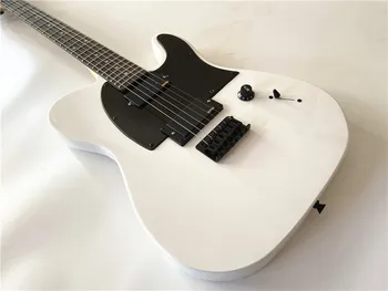Sıcak Satış tele gitar düz beyaz jim kök imza TL gitar kilitleme kolları gülağacı klavye yüksek kalite Fabrika doğrudan