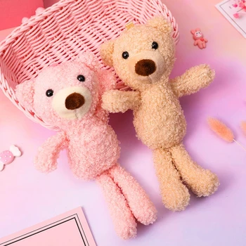 Süper yumuşak doldurulmuş doldurulmuş oyuncaklar sevimli sevimli ayı figürleri her türlü aksesuarları bebek, çocuk doğum günü hediyeleri