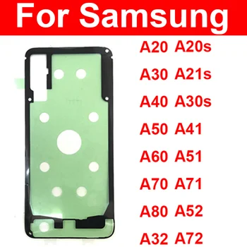 Arka Konut Pil Kapağı Yapışkanlı Etiket Samsung A20 A30 A40 A50 A60 A70 A80 A20s A21s A30s A41 A51 A71 A32 A52 A72 4G 5G