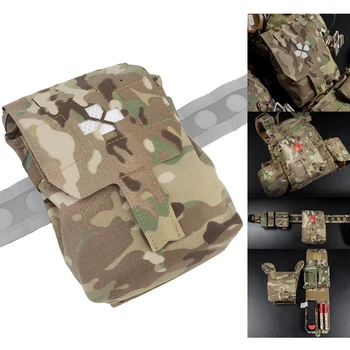 Taktik İlk Yardım Çantası Molle EMT Torbalar Askeri IFAK Tıbbi Çanta Açık Acil Survival Kitleri Çantası Hızlı Bırakma Tasarımı