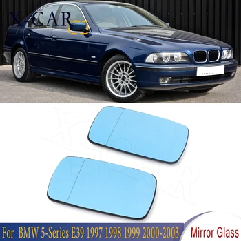 X-CAR Araba ön ısıtmalı dikiz aynası Yan Ayna Cam Araba Styling İçin BMW 5 Serisi E39 Sedan/Vagon 1997 1998 1999 2000-2003