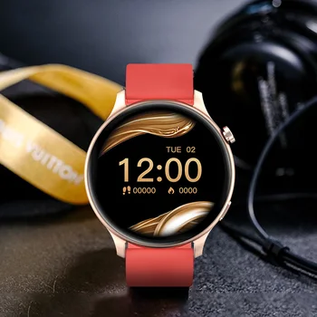2022 Yeni Bluetooth Çağrı Kadın akıllı bluetooth saat Müzik Çalar Bayanlar Adet Döngüsü Hatırlatma Çağrı Hatırlatma Spor Smartwatch