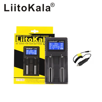 LiitoKala Lii-PD2 Lii-PD4 LCD Akıllı 18650 pil şarj cihazı Li-ion 18650 14500 16340 26650 21700 26700 LCD pil şarj cihazı