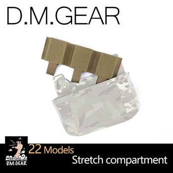DMDear 22 MK4 Taktik Göğüs Asılı Üçlü Mags Elastik Bölmesi 1120X İle Kullanılan