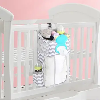 Bebek bezi İstifleyici Organizatör asılan saklama torbaları Beşik veya Duvar Bebek Duş Hediyeler H37A