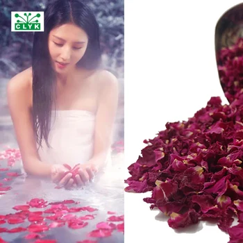 Gerçek Kurutulmuş Gül Yaprakları Doğal Kuru Çiçek Kokulu Banyo Spa Duş Aracı Beyazlatma Banyo Güzellik Vücut Ayak Cilt Bakımı 5 g / torba